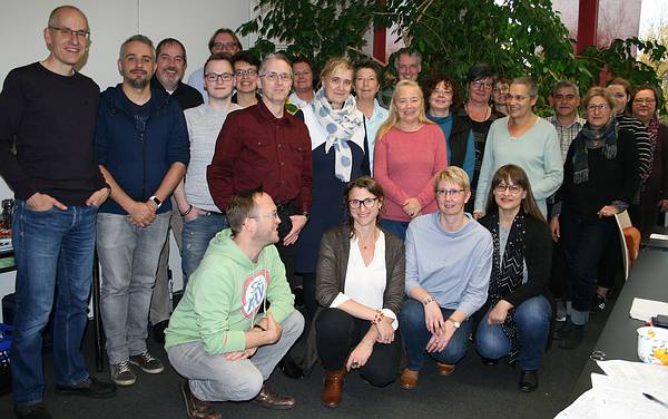 Sitzung des Vereinsausschusses im November 2018 in Bremen (Foto: B. Schleh) Foto mit den Vertretern des Vereinsausschusses des BIB